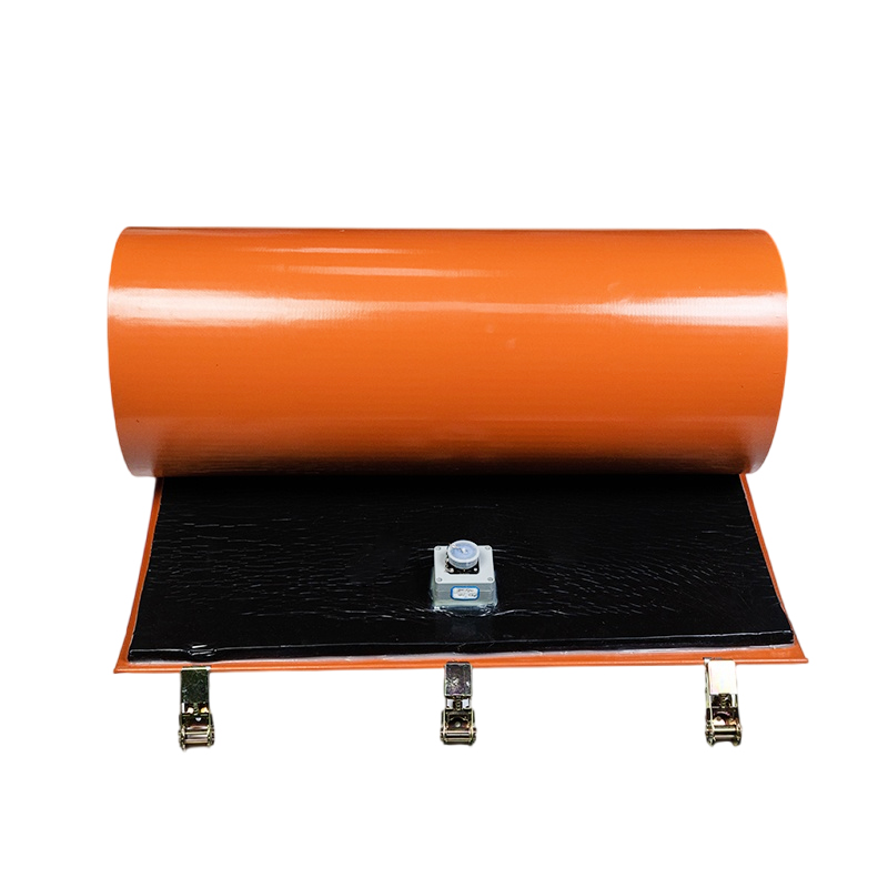 With insulation layer - steel cylinder heating blanket