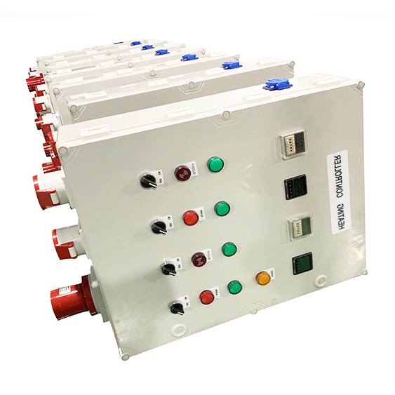 Temperature control box used on bridges